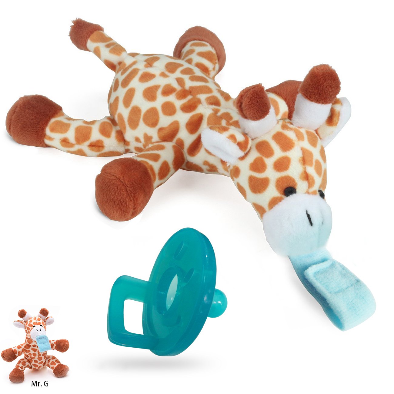 Cute Giraffe Binky Uds Baby Pacifier Giraffe Pacifier Holder With