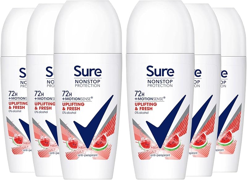 Sure Women 72H Motion Sense Antiperspirant Deodorant Roll-on Fresh 50ml Pack of