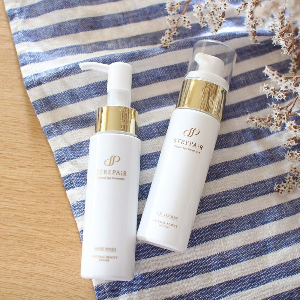 Amazon ストレピア Strepair ゲルローション 60ml 約2ヶ月分 1本3役 化粧水 保湿液 乳液 Strepair 化粧水 通販