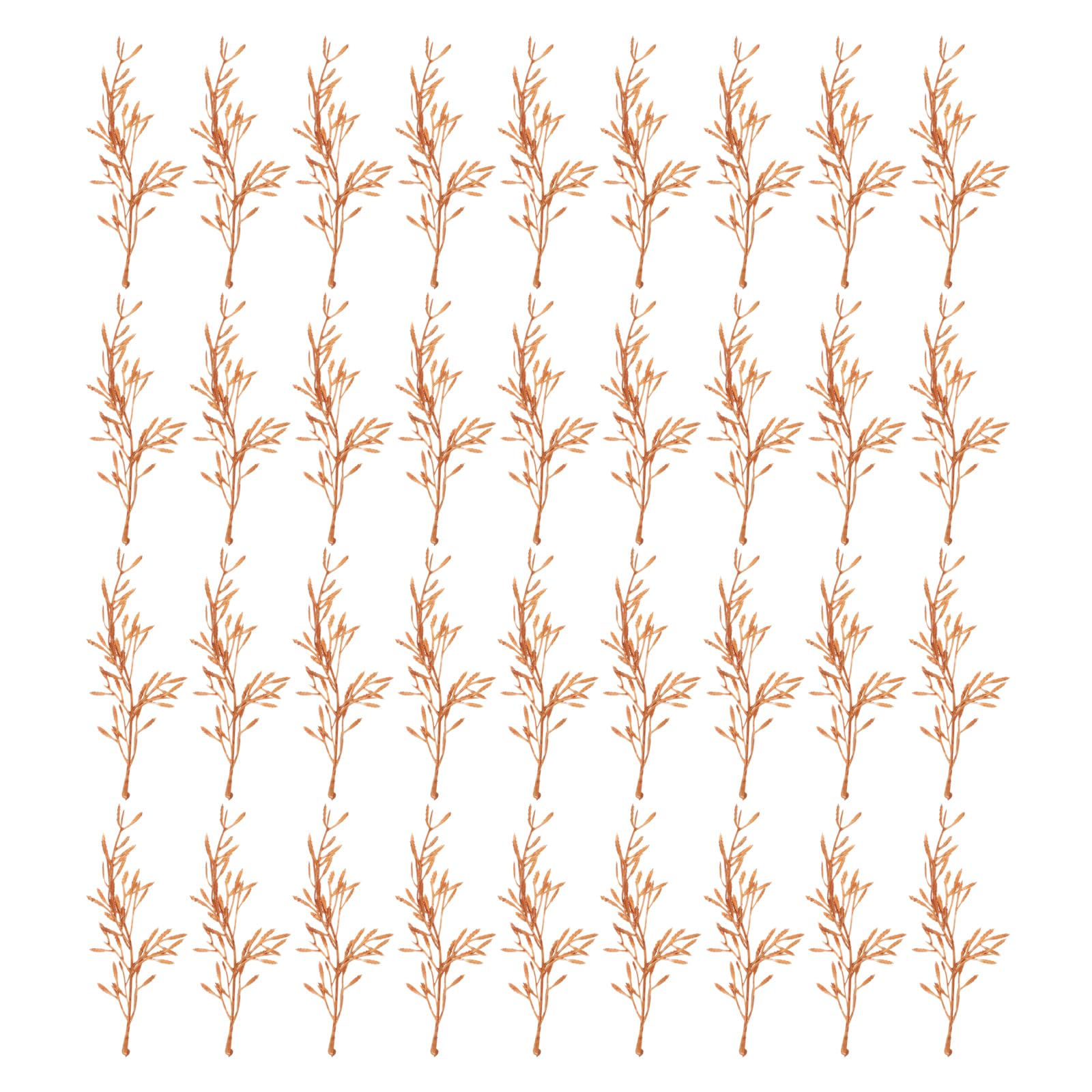 PATIKIL 6 Inch Faux Flowers for Floating Candles, 36 Pack Floating Flowers Cylinder Vase Fillers Centerpiece Table Decorations for Wedding Party Bar Restaurant, Caramel