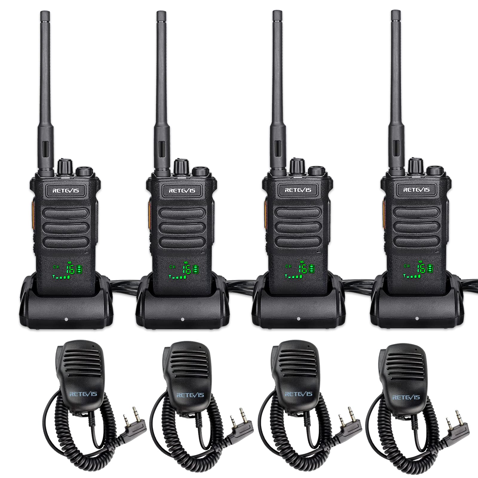 Retevis RT86 Professional 2 Way Radio Long