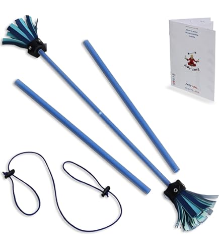 Amazon.com: Zeekio Fire Devil Sticks - Kevlar Flower Stick with