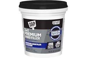 DAP Products Premium Wood Filler, White 16 FL OZ