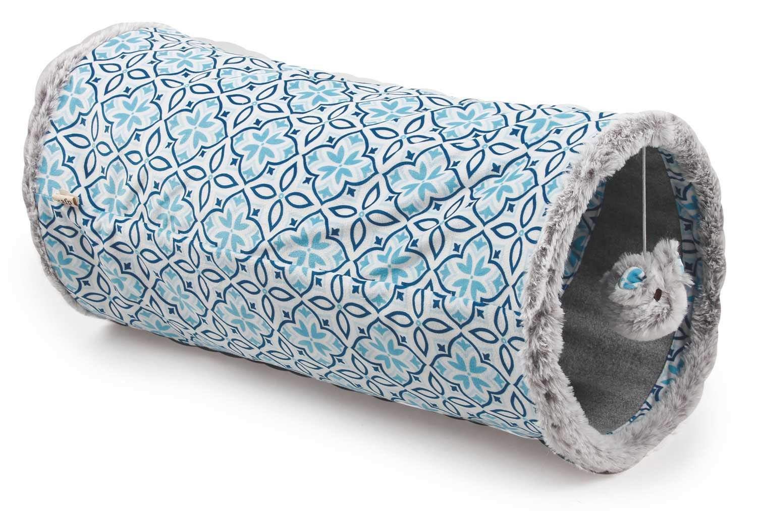 ALL FOR PAWS Real Vintage Cat Tunnel, Gray, 4.67 kg