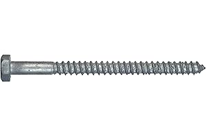 The Hillman Group 812053 Hot Dipped Galavanized Hex Lag Screw, 5/16 X 6-Inch, 50-Pack