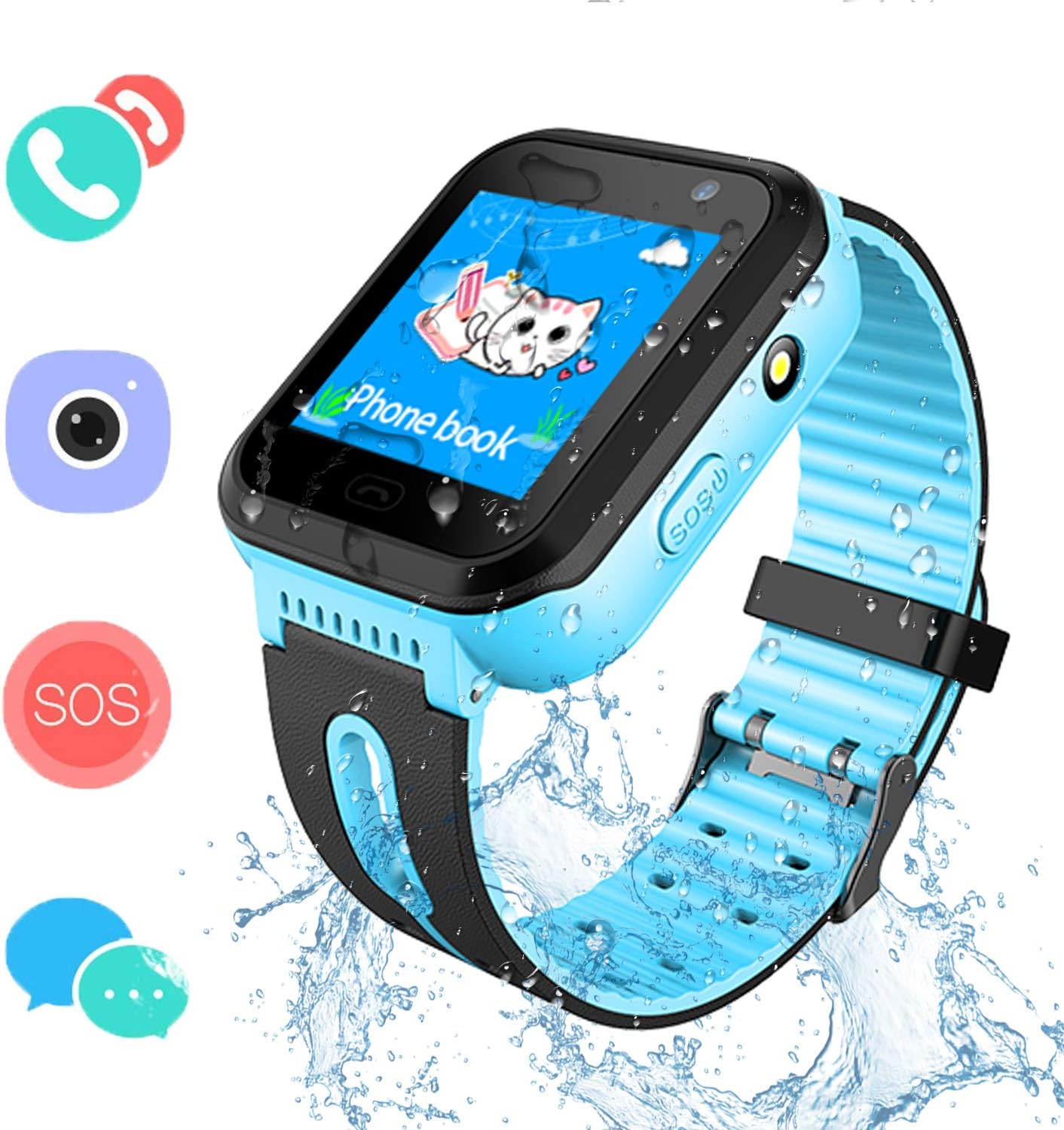 szbxd kids waterproof smart watch
