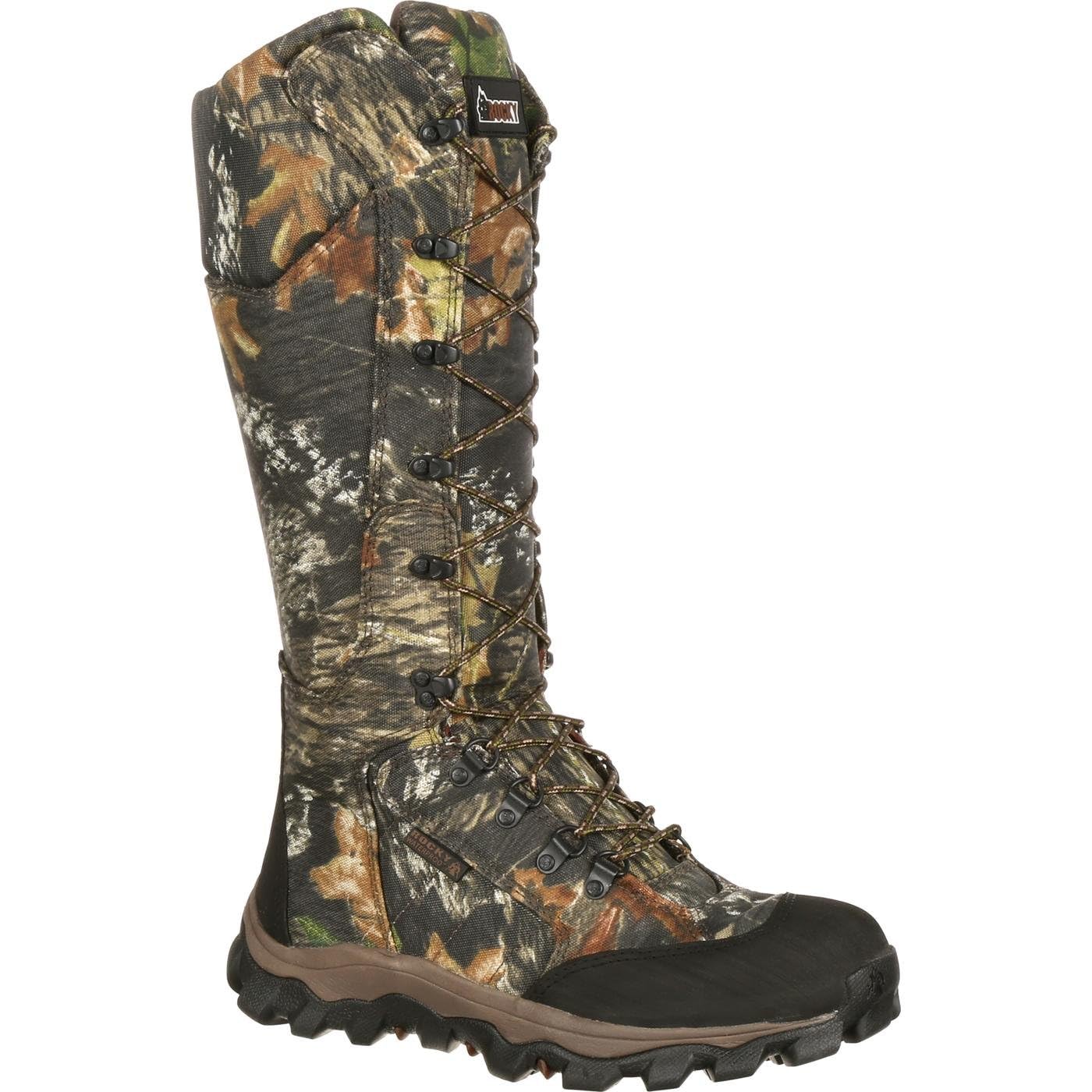 ROCKY Lynx Waterproof Snake Boot, Mossy Oak Break