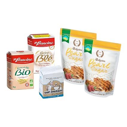Amazon Com Waffle Pantry Liege Waffle Essentials Grocery