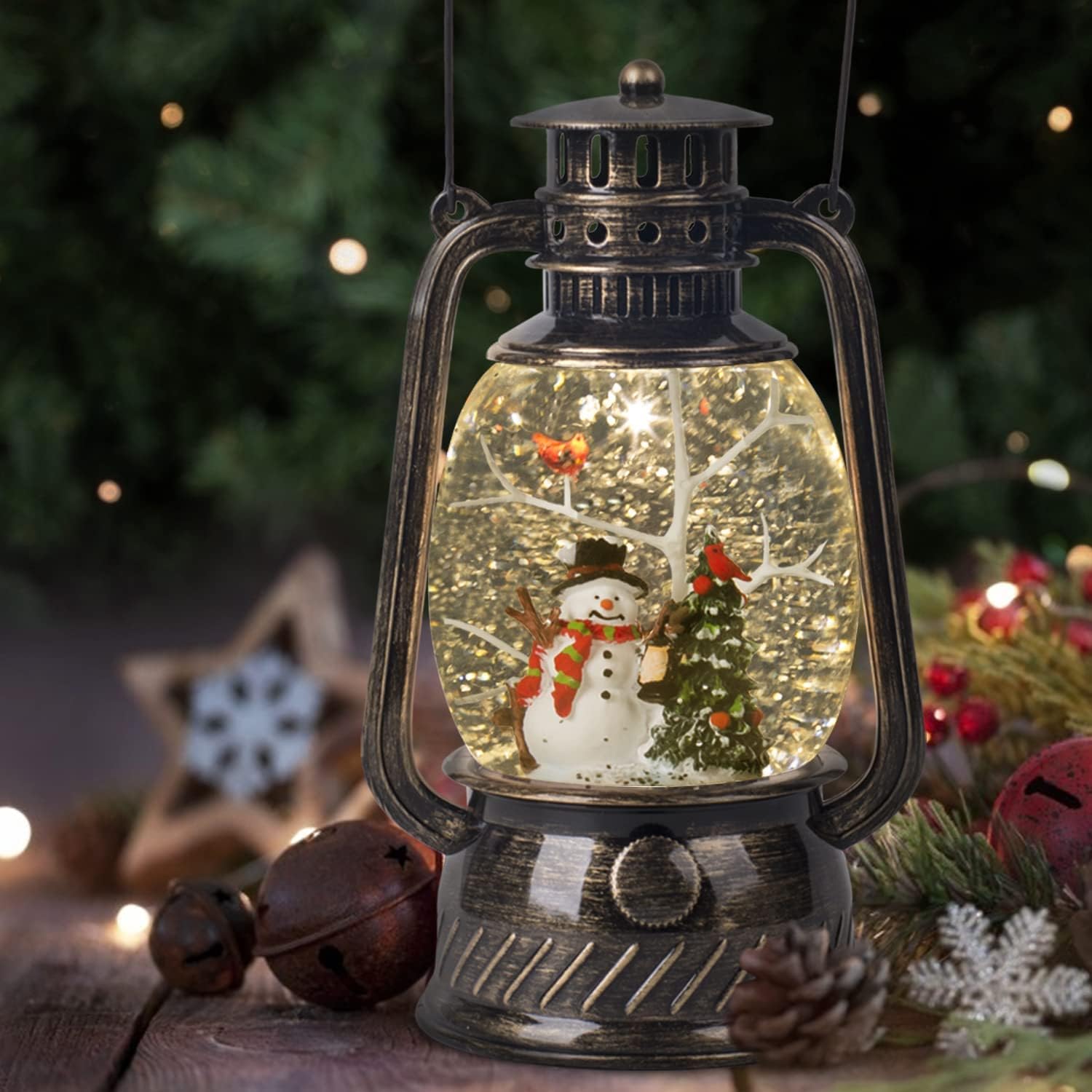 Snow Globes - Christmas Snow Globe Lantern 9