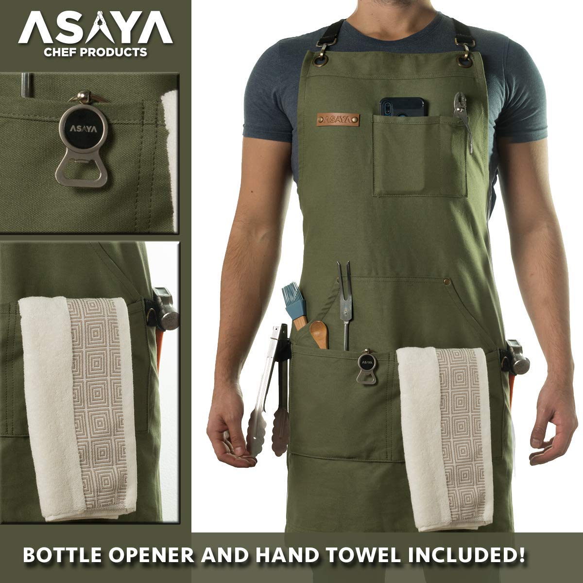 Asaya Chef & Work Apron