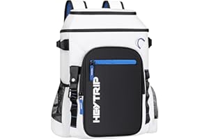 Heytrip Backpack Cooler 36/54 Cans Insulated Waterproof Cooler Bag for 20 Hours Cold Retention, Leak-Proof Camping Cooler with Multi-Compartments