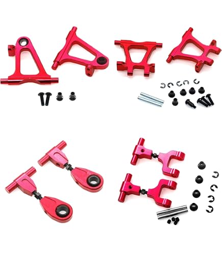 thumbnail image 2 of Yeah Racing TATT-035BU Blue Aluminum Front Lower Arm Set For Tamiya TT-01 / TT-01E RC 2 of 6