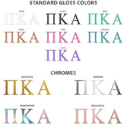 Pro-Graphx Pi Kappa Alpha Greek Sorority Sticker