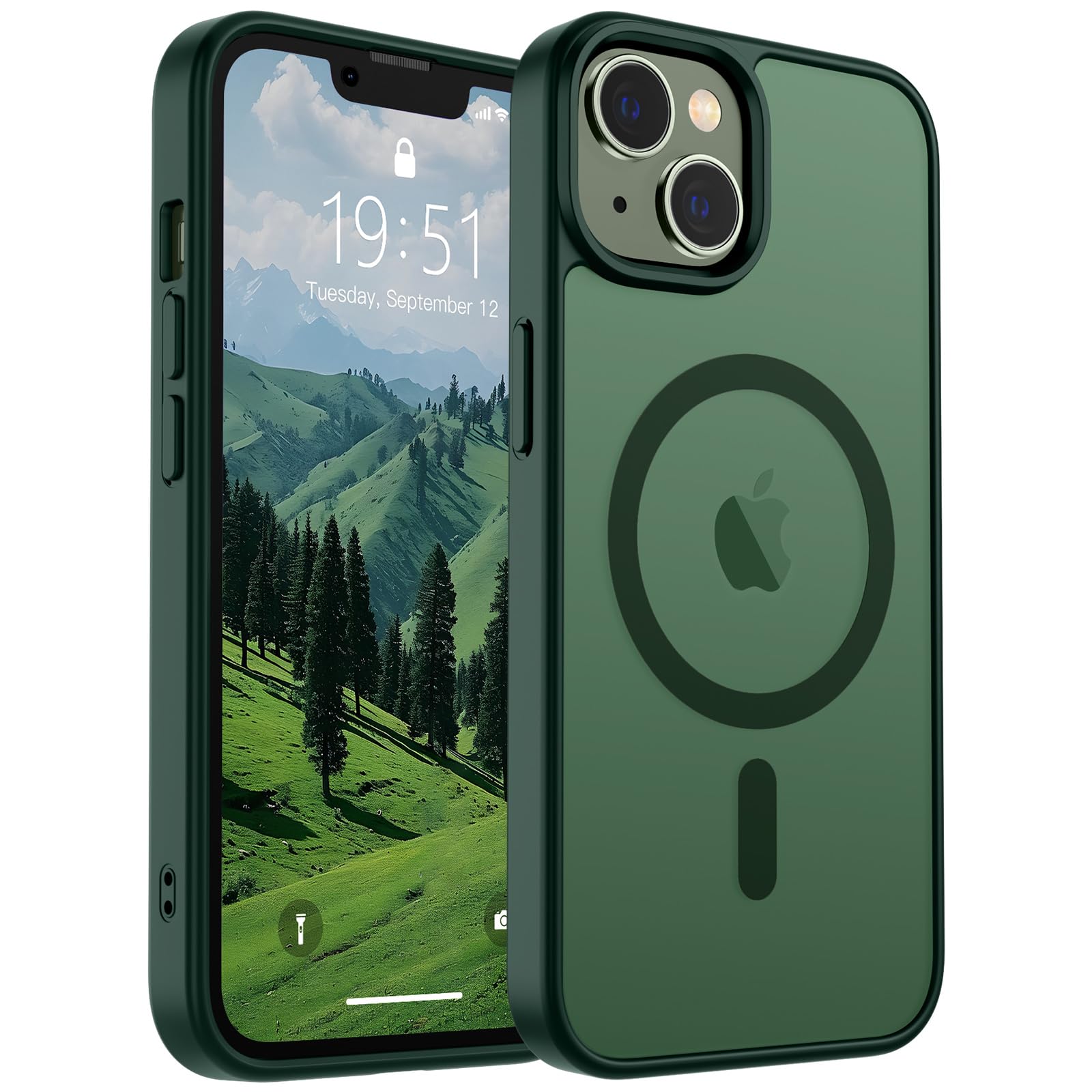 SUPFINE Magnetic for iPhone 15 Plus Case & iPhone
