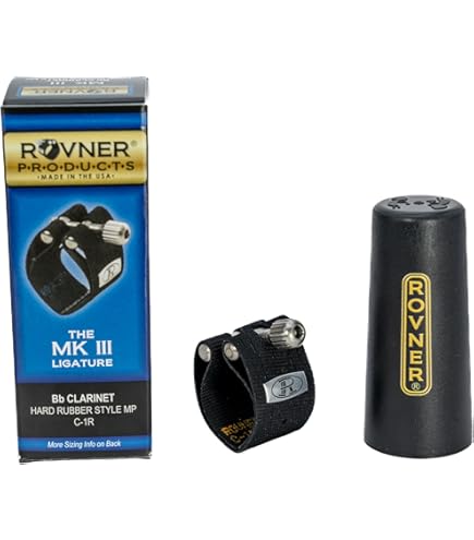 Amazon.com: Rovner Ligature & Plastic Cap for Bass Clarinet