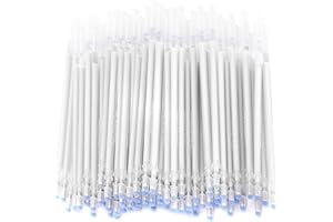 LUCKDANO Clover White Marking 100pcs High Temperature Disappearing Pen Refill - Heat Erasable Marker for Dressmaking & DIY Se