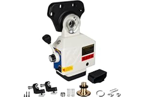 YIDOFENG 110V X-Axis Power Feed 650IN-Lb Torque for Milling Machine, Power Table Feed 2-200RPM Adjustable Rotate Speed for Bridgeport and Some Knee Type Milling Machine