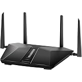 NETGEAR Nighthawk 5-Stream AX5 WiFi 6 Router (RAX43) AX4200 Wireless Speed (Up to 4.2 Gbps) | 2,000 sq. ft. Coverage (Renewed)