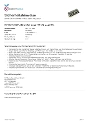 HiFiBerry DSP Add On for DAC2 HD and DAC2 Pro