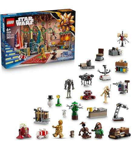 Amazon.com: LEGO Star Wars 2023 Advent Calendar 75366 Christmas