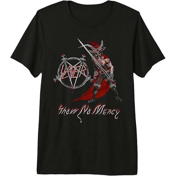 Amazon.com: Slayer - Classic Logo Premium T-Shirt : Clothing