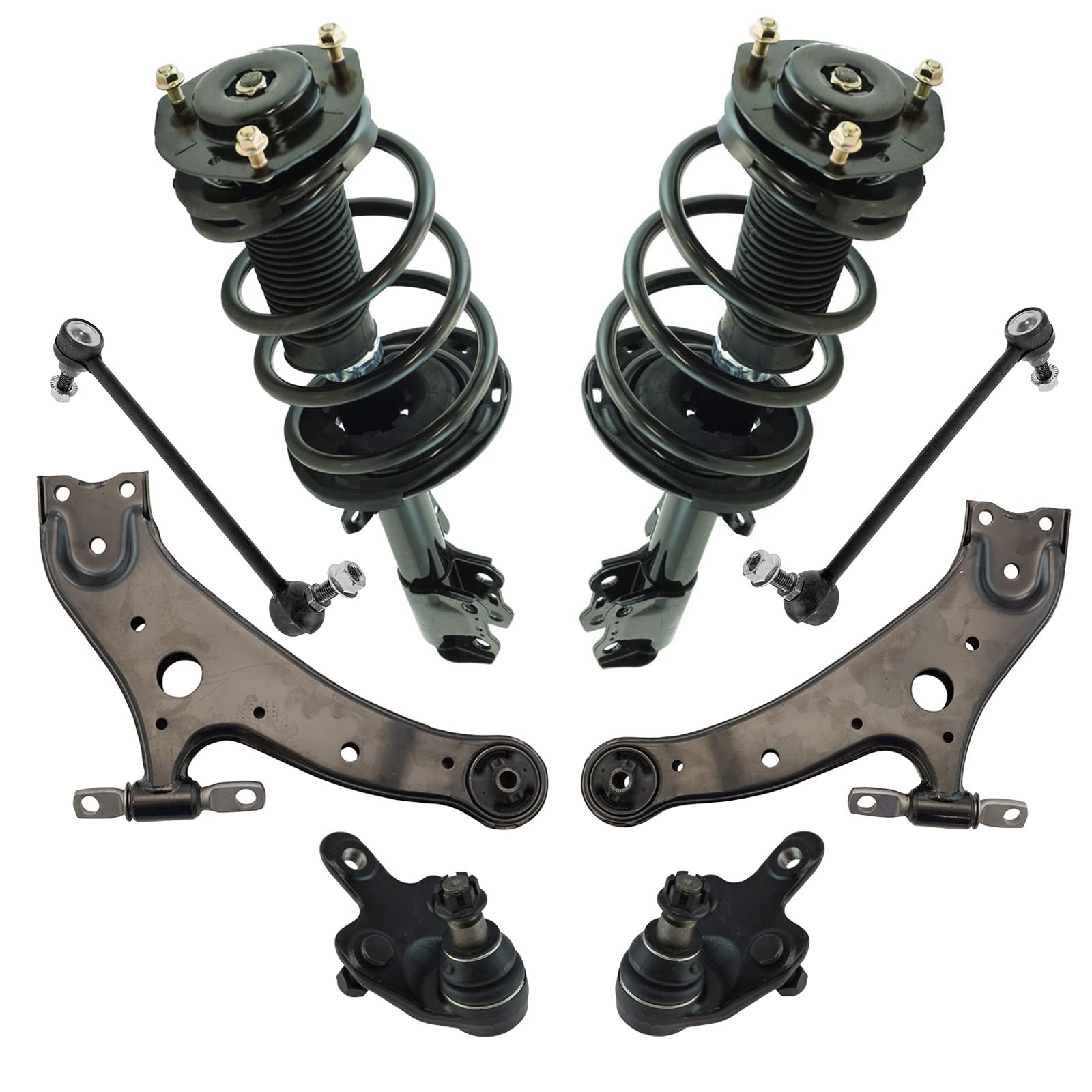 4 Piece Suspension Kit Complete Loaded Strut Assemblies w/ Sway Bar End Links PSA85936 Fits select: 2007-2011 HONDA CR-V, 2012-2014 HONDA CR-V EXL 4 Piece Suspension Kit Complete Loaded Strut Assemblies w/ Sway Bar End Links PSA85936 Fits select: 2007-2011 HONDA CR-V, 2012-2014 HONDA CR-V EXL