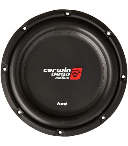 Amazon.com: Cerwin Vega Mobile XED10V2 10'' Subwoofer- 800W Peak