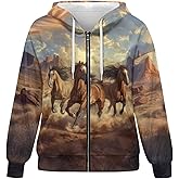 XXQGOMG Womens Zip Up Hoodie Long Sleeve Fall Hooded Sweatshirts with Pockets Lightweight Jacket