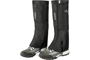 Unigear Leg Gaiters, 1000D Fabric Waterproof Boot Gaiters for Hiking Walking Climbing Hunting Skiing