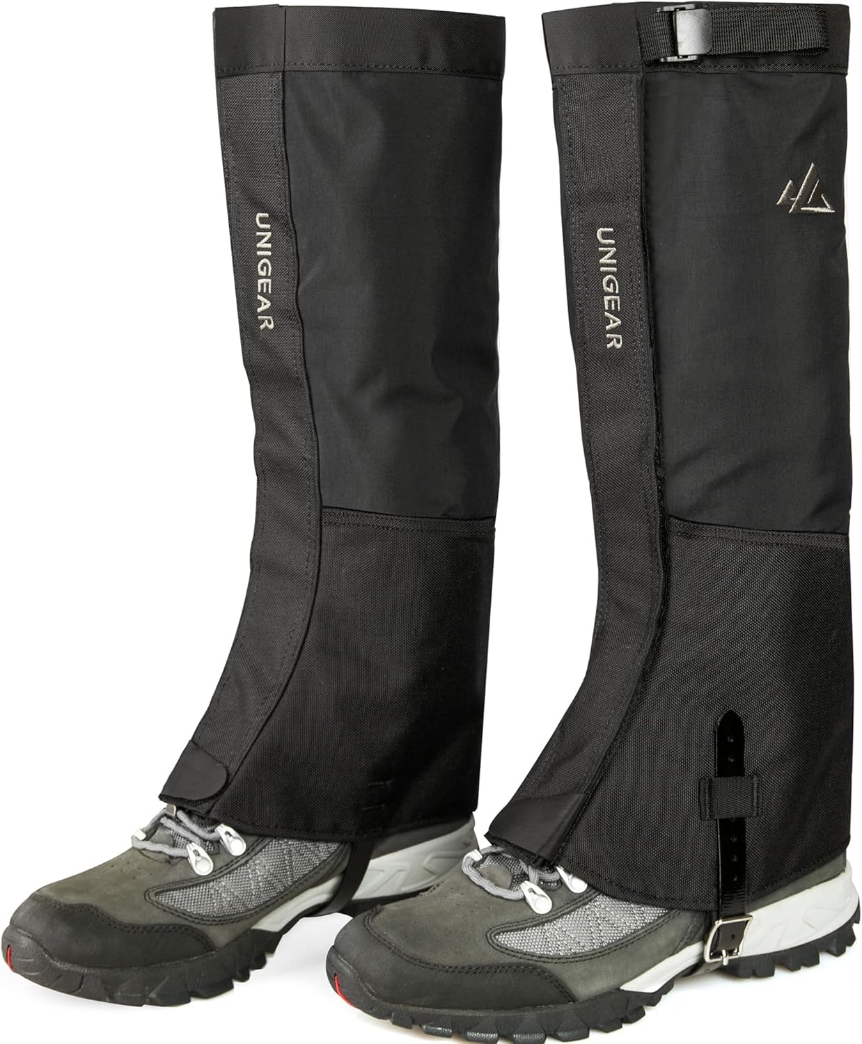 Unigear Snow Gaiters for Hiking,Waterproof Boot Leg Gaiters for Walking Climbing Hunting Skiing,1000D High-tech Fabric