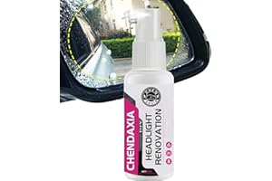 Headlight Coating Spray,Auto Headlight Refurbished Spray - Headlight Repair Coating Spray 50ml, UV Protection Restoration Ref