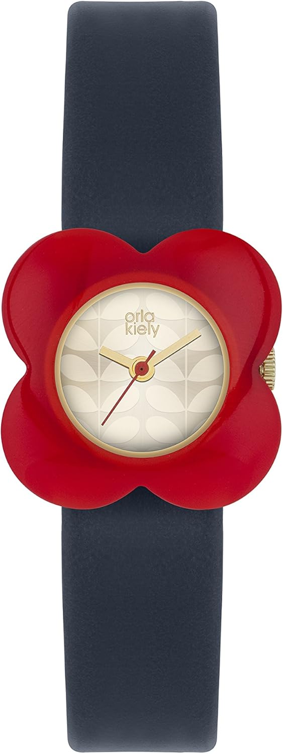 Orla Kiely Women's Analogue Quartz Watch with Leather Strap OK2062 Amazon.co.uk Watches