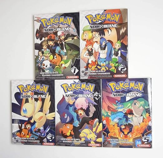 Amazon フランス語5冊セットポケモン ブラックホワイトポケットモンスターspecialpokmon Noir Et Blanc漫画 コミック9 アニメ 萌えグッズ 通販