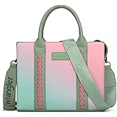 Wrangler Medium Tote Bag for Women Designer Satchel Handbags Top-handle Purses with Strap