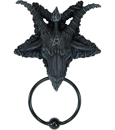 thumbnail image 2 of Desktop Decoration 2025 Hanging Door Knocker-Heavy Duty Gothic 2 of 13