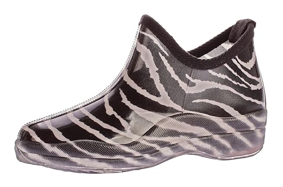 Actonic Damen Gummi Stiefeletten Knöchel Schuhe Frühling Herbst Schuhe Regen Boots Garten Gummistiefel Gr. 36-41