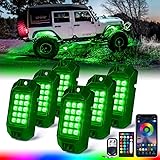 Xprite Bluetooth RGB LED Rock Lights