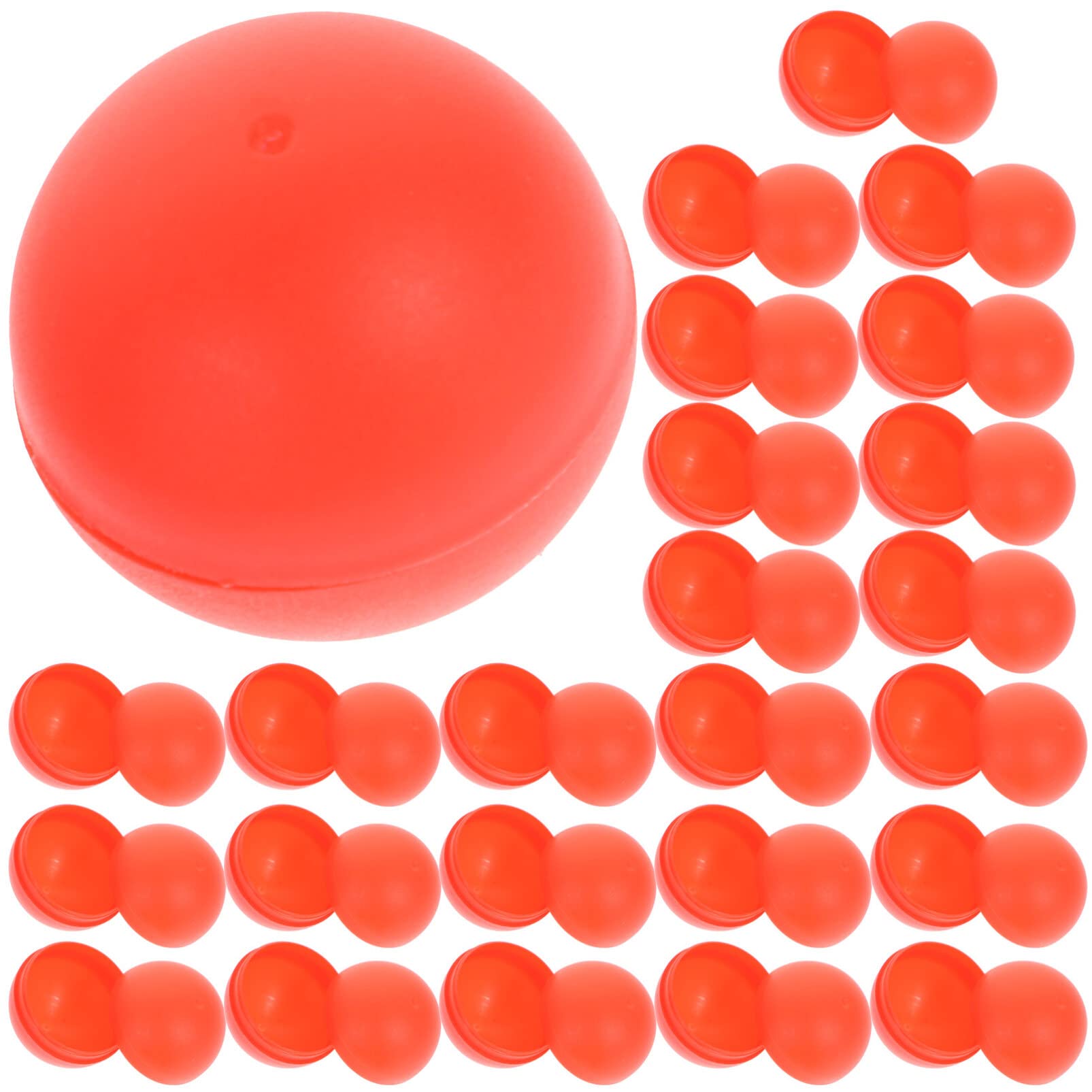 TOYANDONA 25pcs Balls Plastic Hollow Ball for Game Party Decorations Diameter