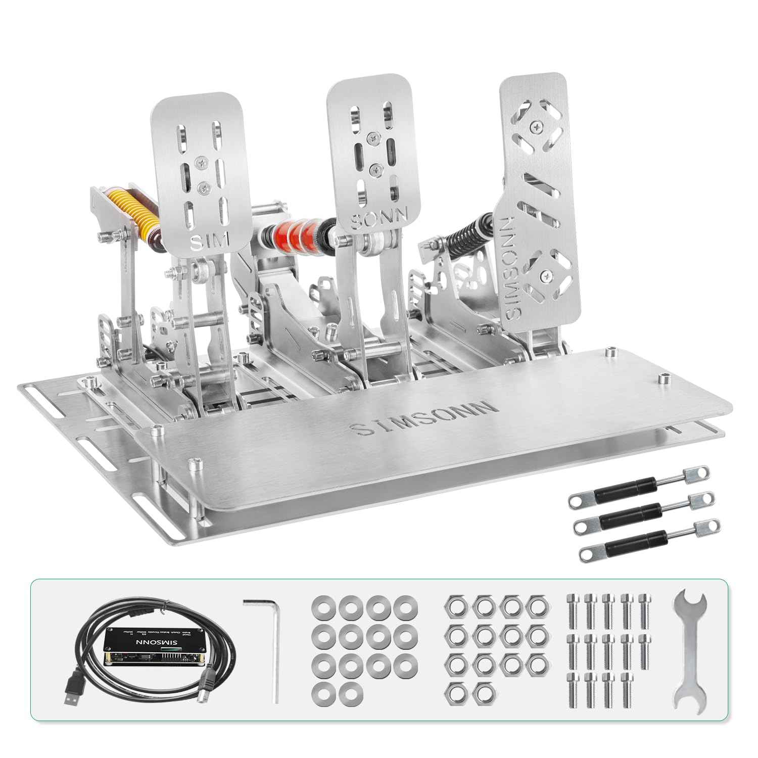 SIMSONN NEW PRO Pedals Sim Racing Pedals PC Racing