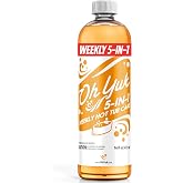 Oh Yuk 5-in-1 Hot Tub Chemicals, Cleaner, Clarifier, Conditioner | Hot tub Chemicals Cleans &amp; Clarifies, Conditions Water, Helps Reduce Cloudiness, Weekly Care, Use with Chlorine or Bromine