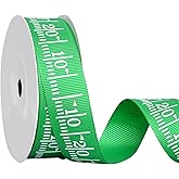 YAMA Football Grosgrain Ribbon 7/8 inch 10 Yards | Sports Ribbon for Crafts Hair Bows Gift Wrapping Team Party Decoration