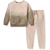 Burt's Bees Baby baby-boys Shirt and Pant Set, Long Sleeve Top & Bottom Outfit Bundle, 100% Organic Cotton