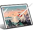 JETech Paper Screen Protector for iPad Pro 12.9-Inch 2022/2021/2020/2018 Model Edge to Edge Liquid Retina Display, Anti-Glare, Matte PET Paper Film for Drawing