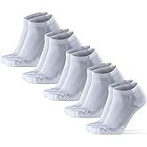 DANISH ENDURANCE Ultra-Comfort Ankle Running Socks, Performance Socks, Men & Women - 3 or 5 Pack