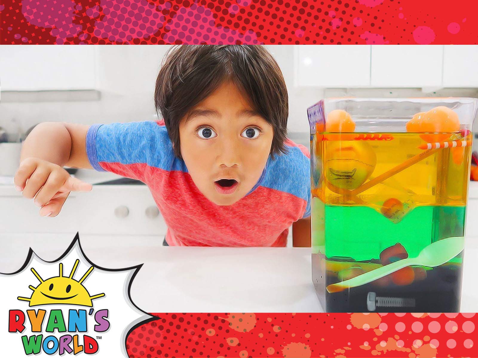 ryan's world volcano