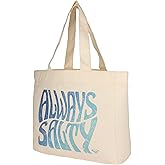 Roxy Cotton Tote Bag | Everyday Carry | Beach | Travel | Vacation | Reusable | Lightweight