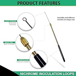 Edu-Labs Reusable Inoculating Loop with Unique