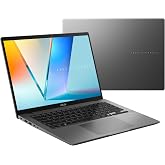 ASUS Vivobook S14 Laptop (2026), Copilot+ PC, 14&rdquo; 16:10 WUXGA OLED Display, Intel&reg; Core&trade; Ultra 7 355 Processor, Intel&reg; Graphics, 32GB RAM, 1TB SSD, WiFi 6, Windows 11 Home, Matte Gray, S3407AA-DS77