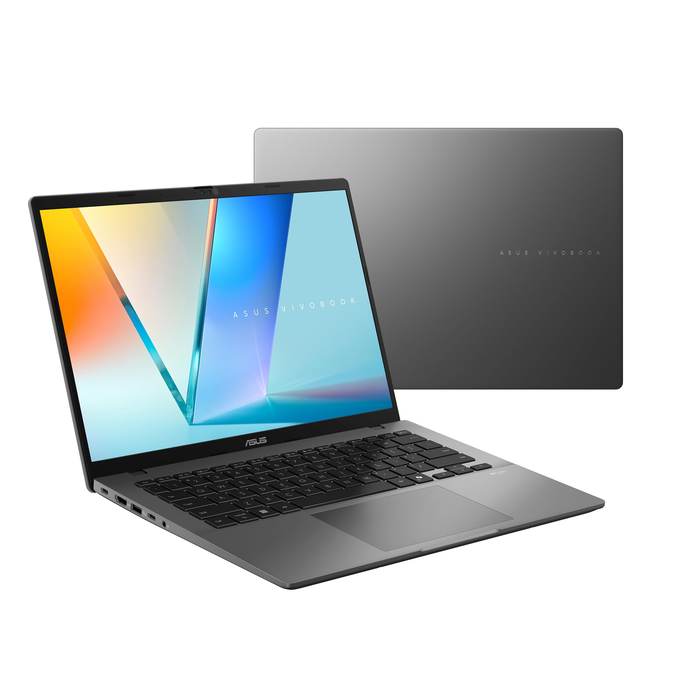 ASUS Vivobook S14 Laptop (2026), Copilot+ PC, 14” 16:10 WUXGA OLED Display, Intel® Core™ Ultra 7 355 Processor, Intel® Graphics, 32GB RAM, 1TB SSD, WiFi 6, Windows 11 Home, Matte Gray, S3407AA-DS77