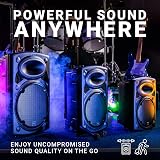 QTX QR12PA Powerful Portable PA with 2 Wireless Mics, Battery 8h view 4